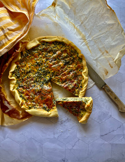 Tarta salada de Ricotta y Espinacas