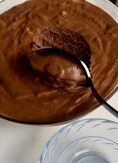 Mousse de Chocolate ligera